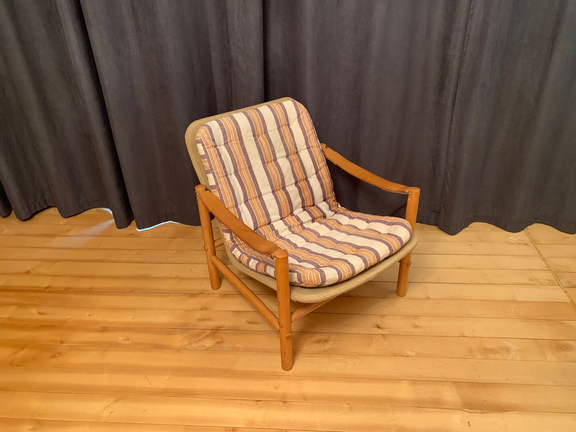 Safari armchair, designed by Bror Boije, Dux, Sweden, 1960s