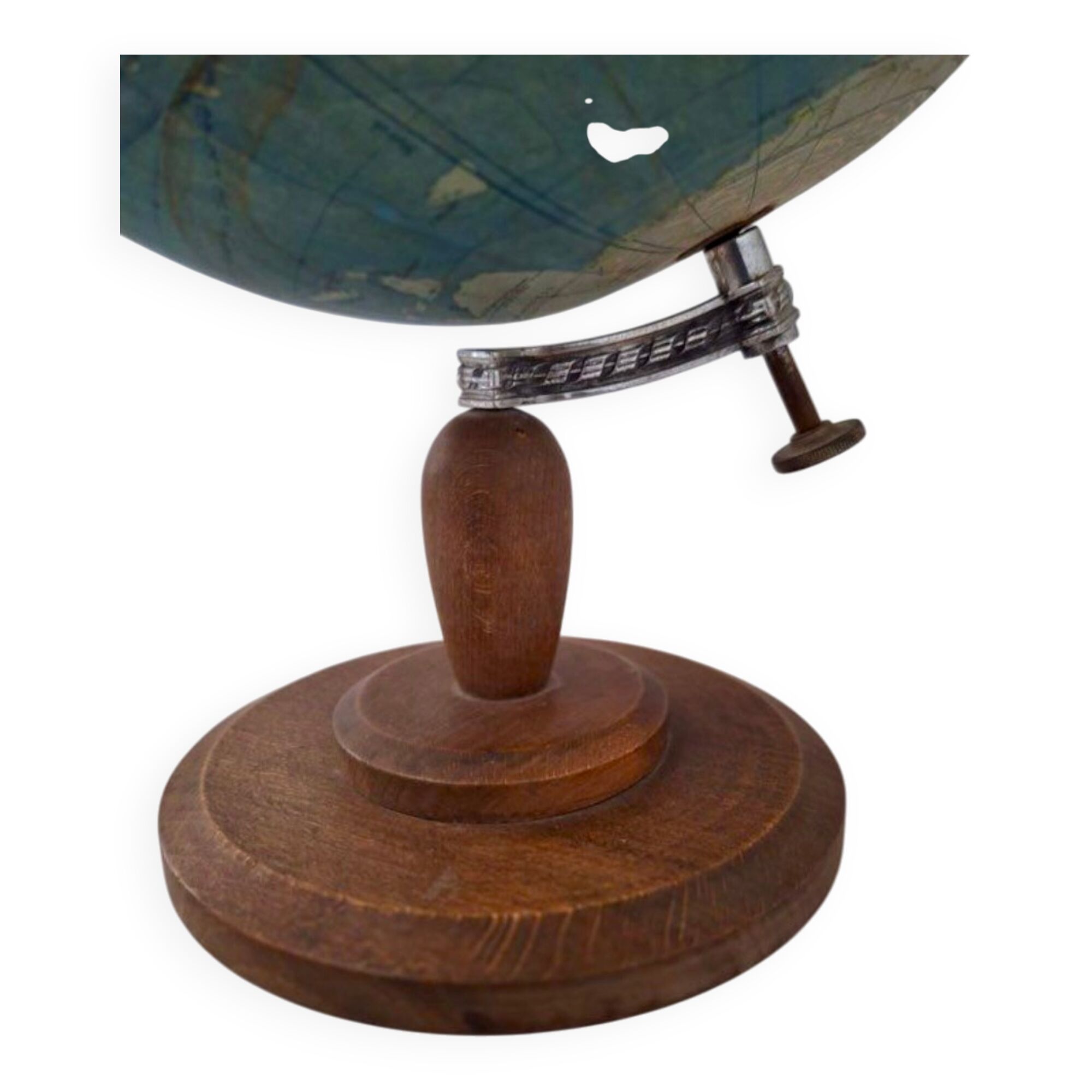 Ancient terrestrial globe - j. forêt girard
