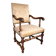 Fauteuil dans le style de Louis XIII, artisanal, ancien
