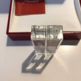 Pair of Baccarat Crystal Knife Rests – with Original Box