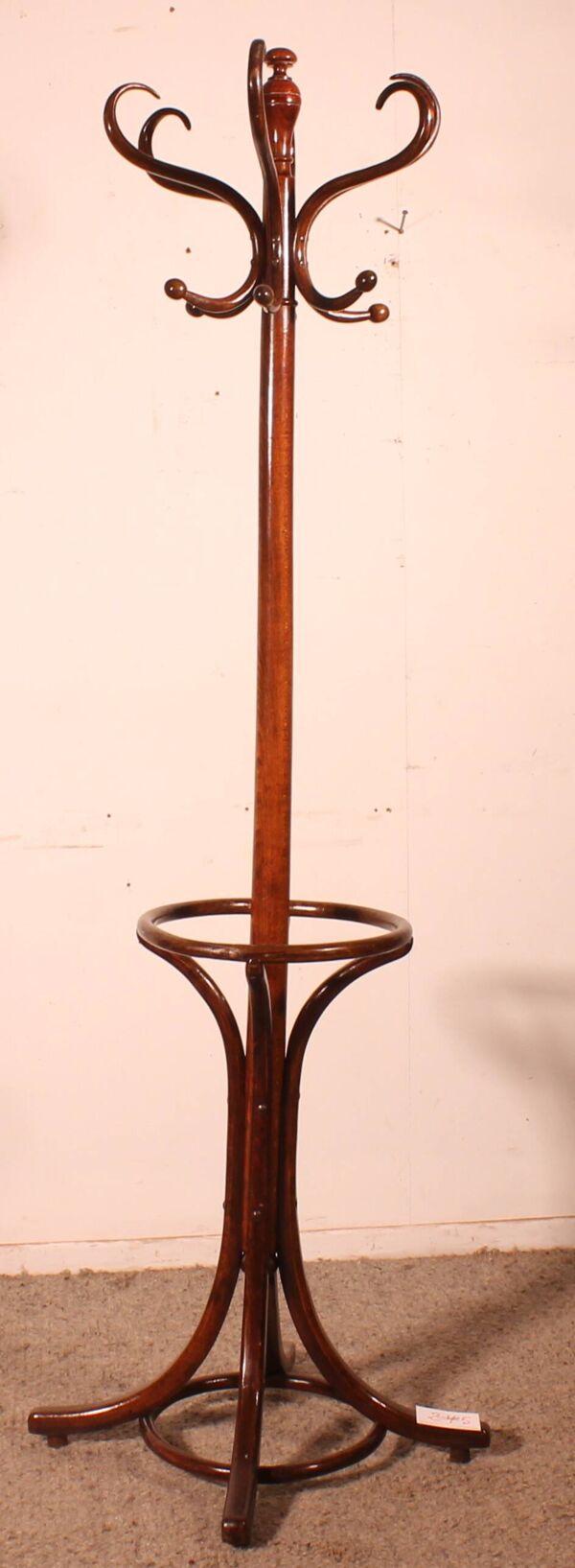 Porte Manteau perroquet, Art Nouveau, dit Thonet