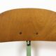 Chaise d'atelier industrielle verte, années 1950