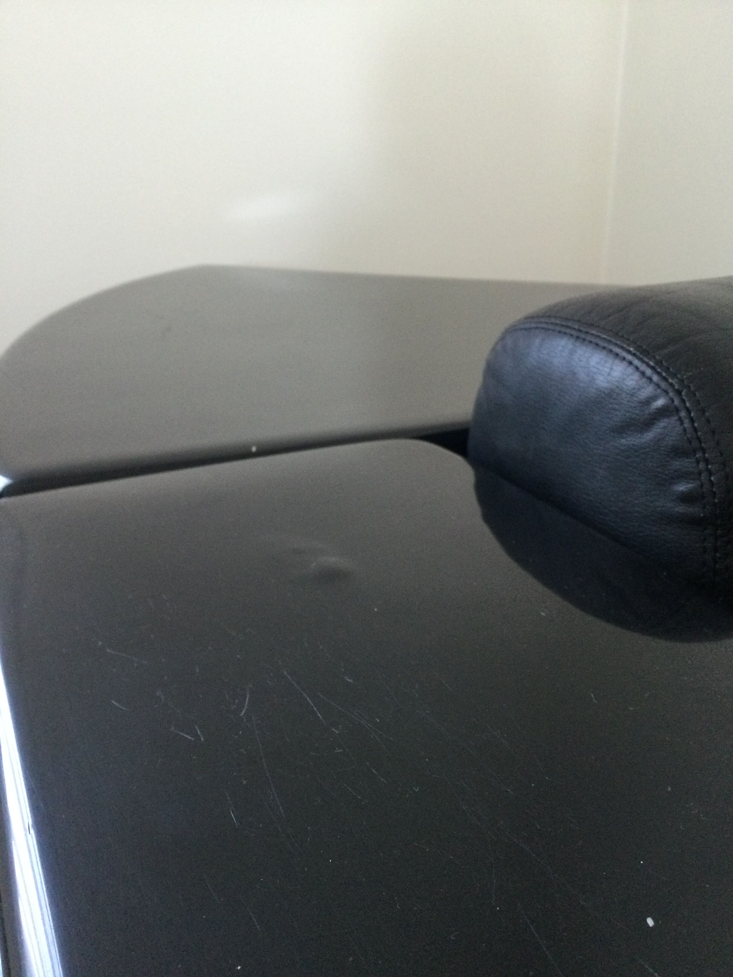 Cini Boeri - Sofa Gradual Lounge Black Leather Knoll/Gavina