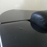 Cini Boeri - Sofa Gradual Lounge Black Leather Knoll/Gavina