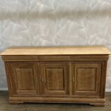 Louis Philippe buffet in solid stripped cherry wood