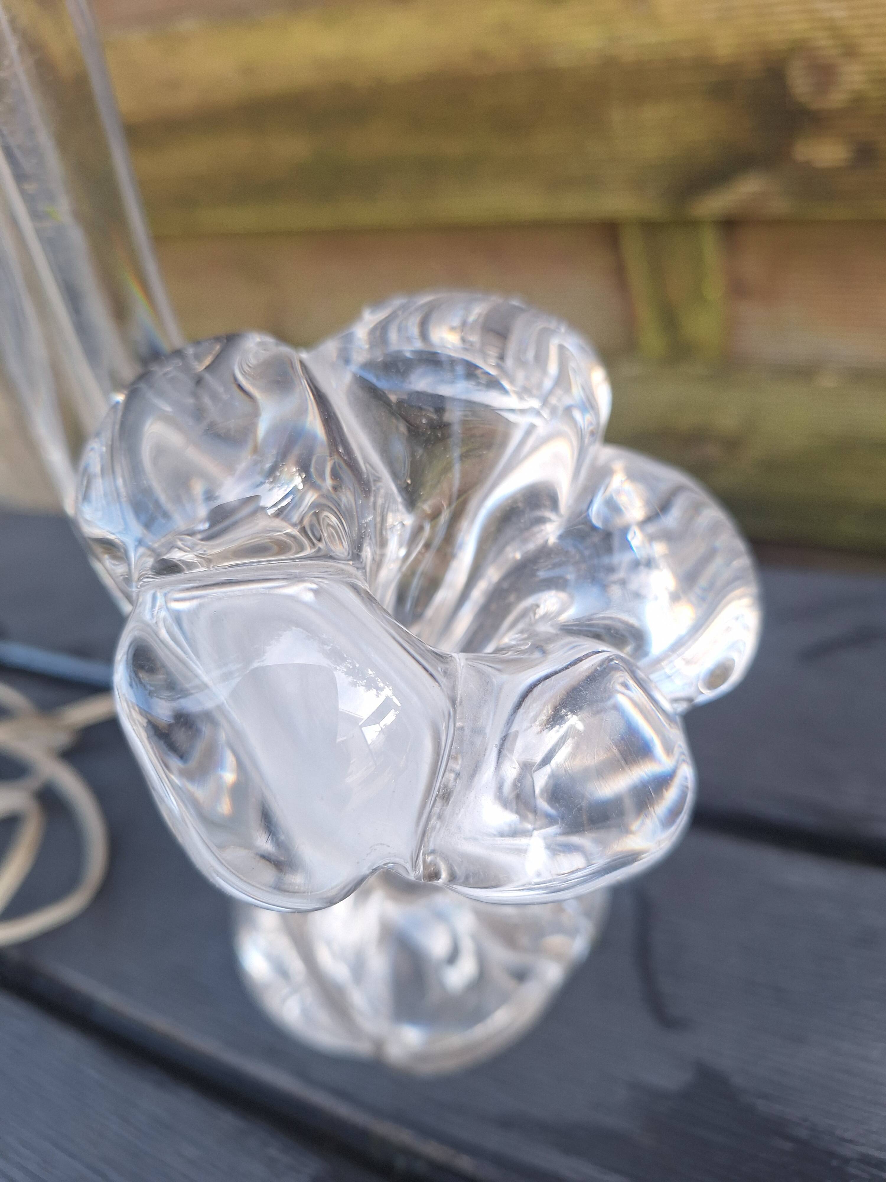 Crystal Lamp Base DAUM