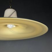 Beige Murano glass pendant, Italy, 1970s
