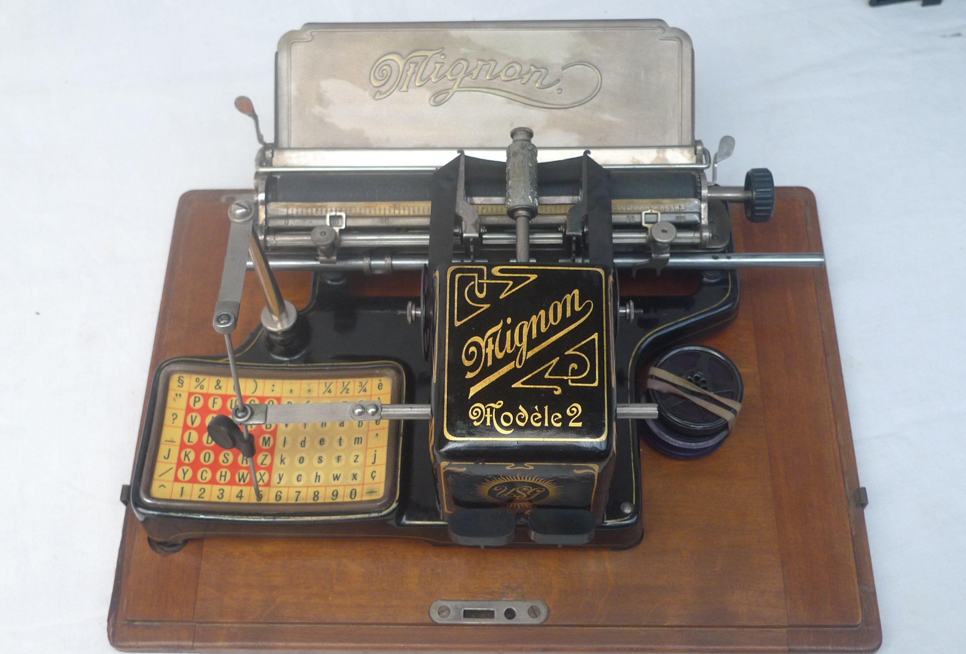 MIGNON Typewriter Model No. 2
