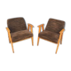 Pair of vintage Scandinavian armchairs from the 60s