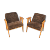 Paire de fauteuil scandinave vintage des années 60