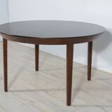 Mid-Century Rosewood Extendable Table by Ole Hald for Gudme Møbelfabrik, 1970s