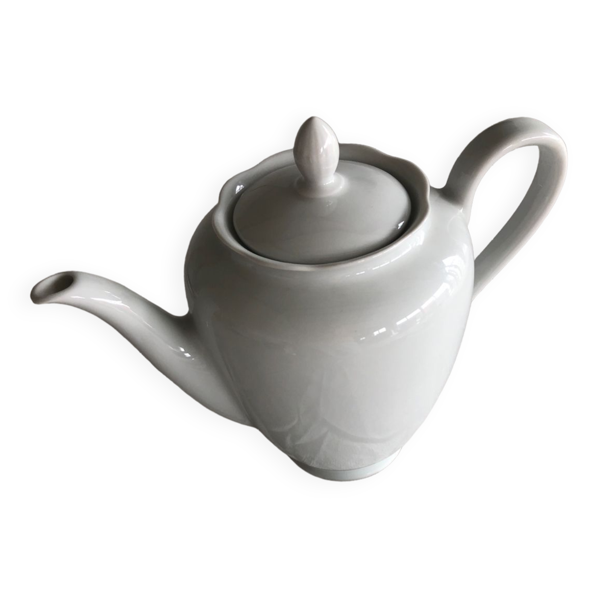 Bavaria festoon white porcelain coffee pot