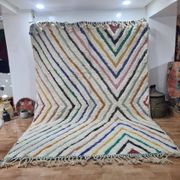 Handmade wool Berber rug 300X200 cm