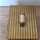 Vintage decorative box in ribbed glass – 1960s/70s