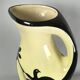 PICHET (GRAND MODELE) IN CERAMIC YEARS 50 A DECOR D HIRONDELLES 36.5 CM