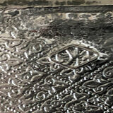 Silver metal jewelry box