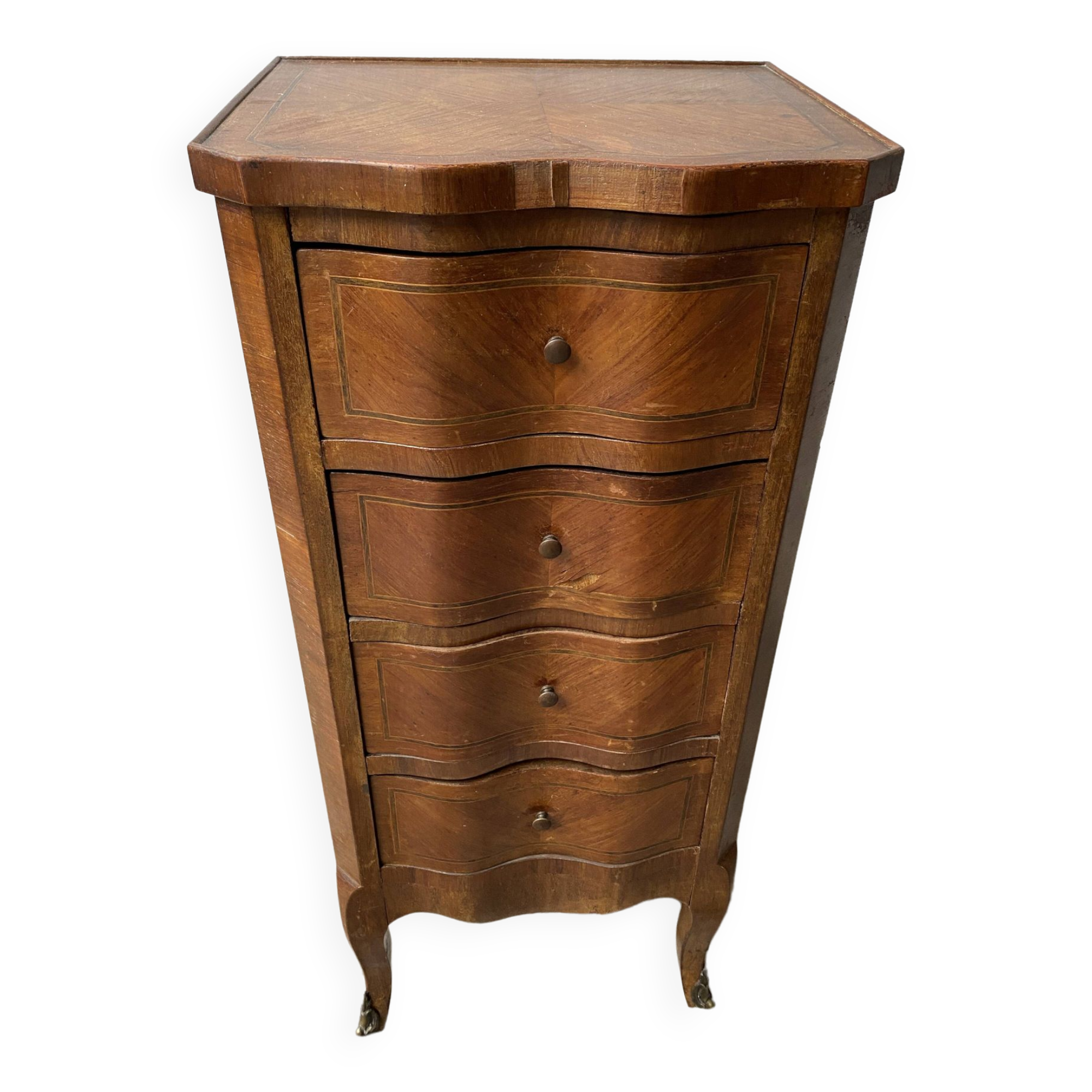 Chiffonier XIX/XX 4 mahogany drawers