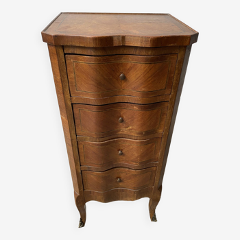 Chiffonier XIX/XX 4 mahogany drawers