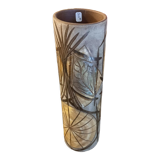 Vallauris ceramic tube vase