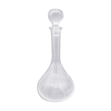 Carafe en cristal estampillée cristal de Vannes