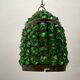 Small Green Crystal Light Pendant 1960’s