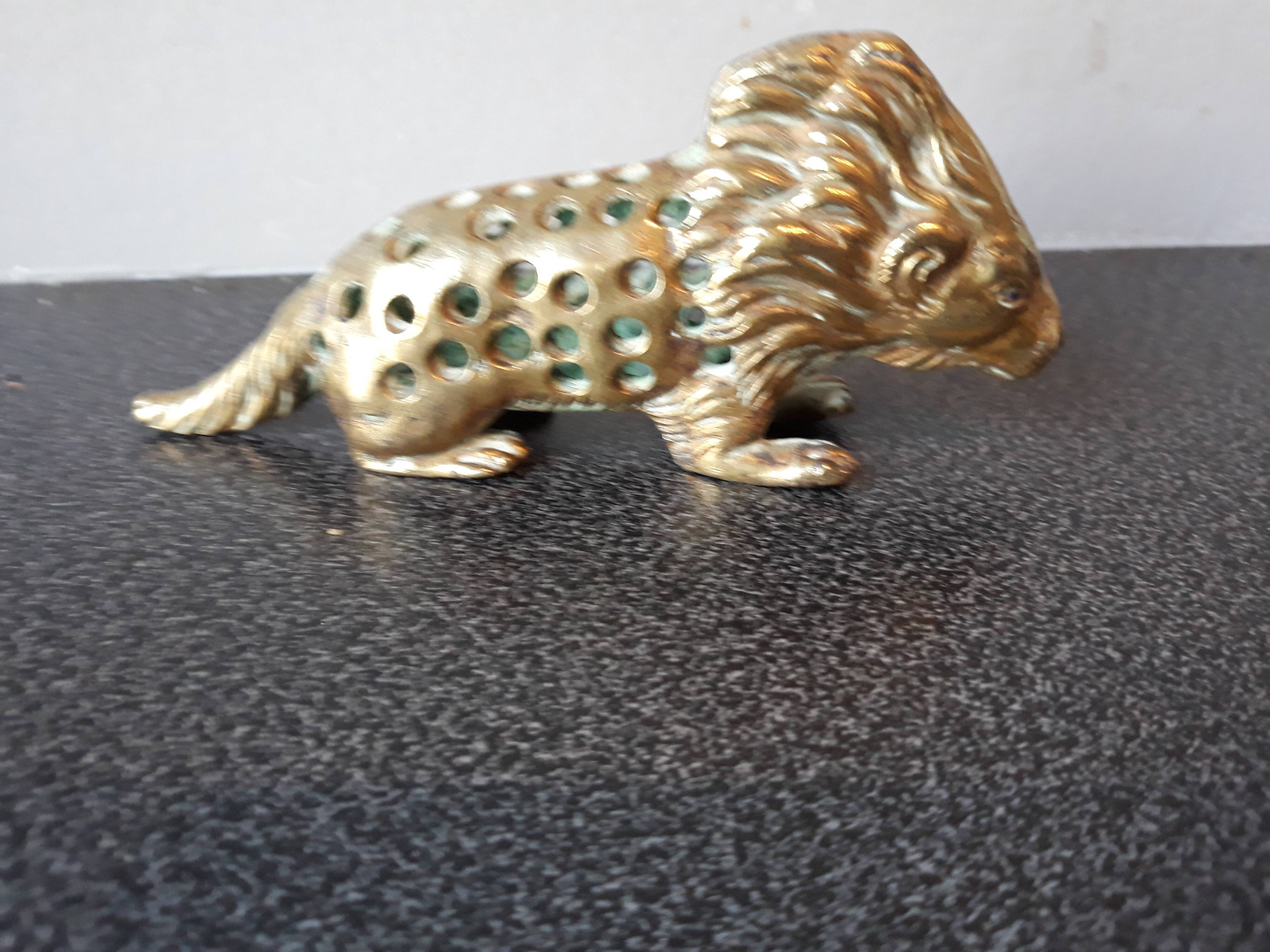 golden brass griffin