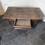 Old solid oak coffee table