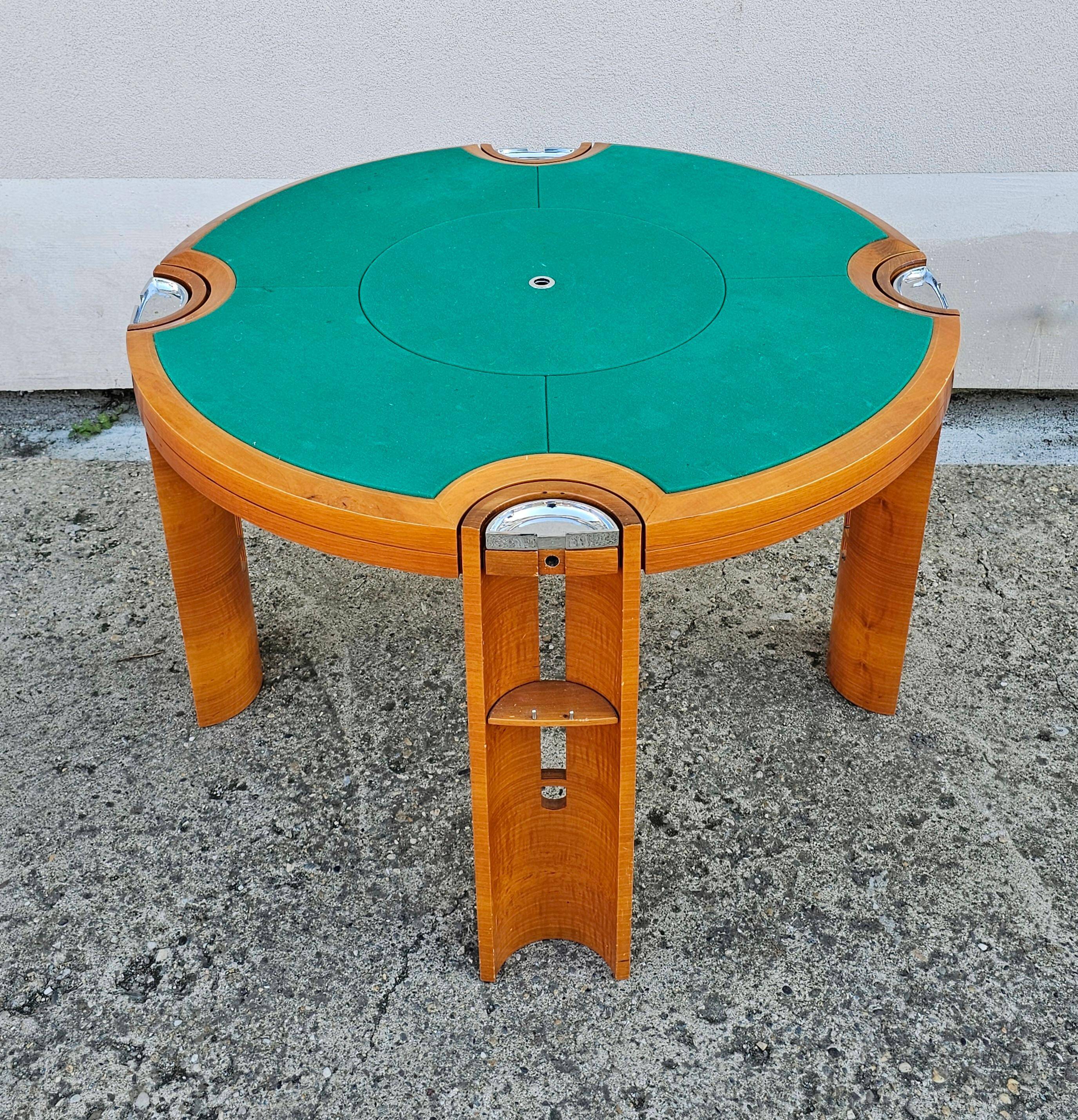 Table de poker postmoderne Joker par Jaime Tresserra 1987
