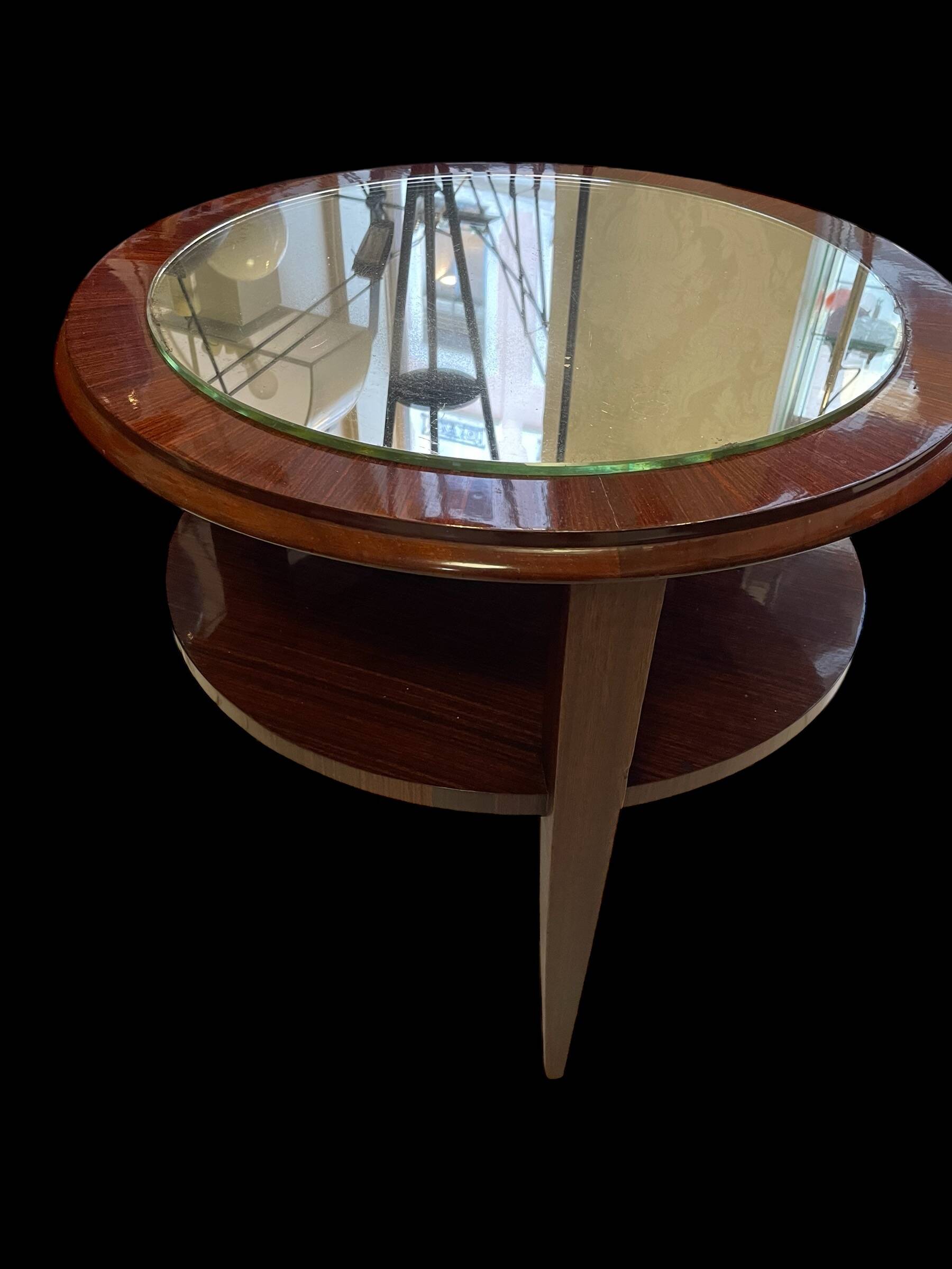 Art Deco pedestal table