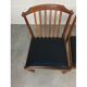 4 Scandinavian teak chairs with bars, 60s