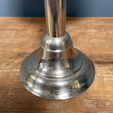 Nickel-plated old heater lamp from Germany, 1920s