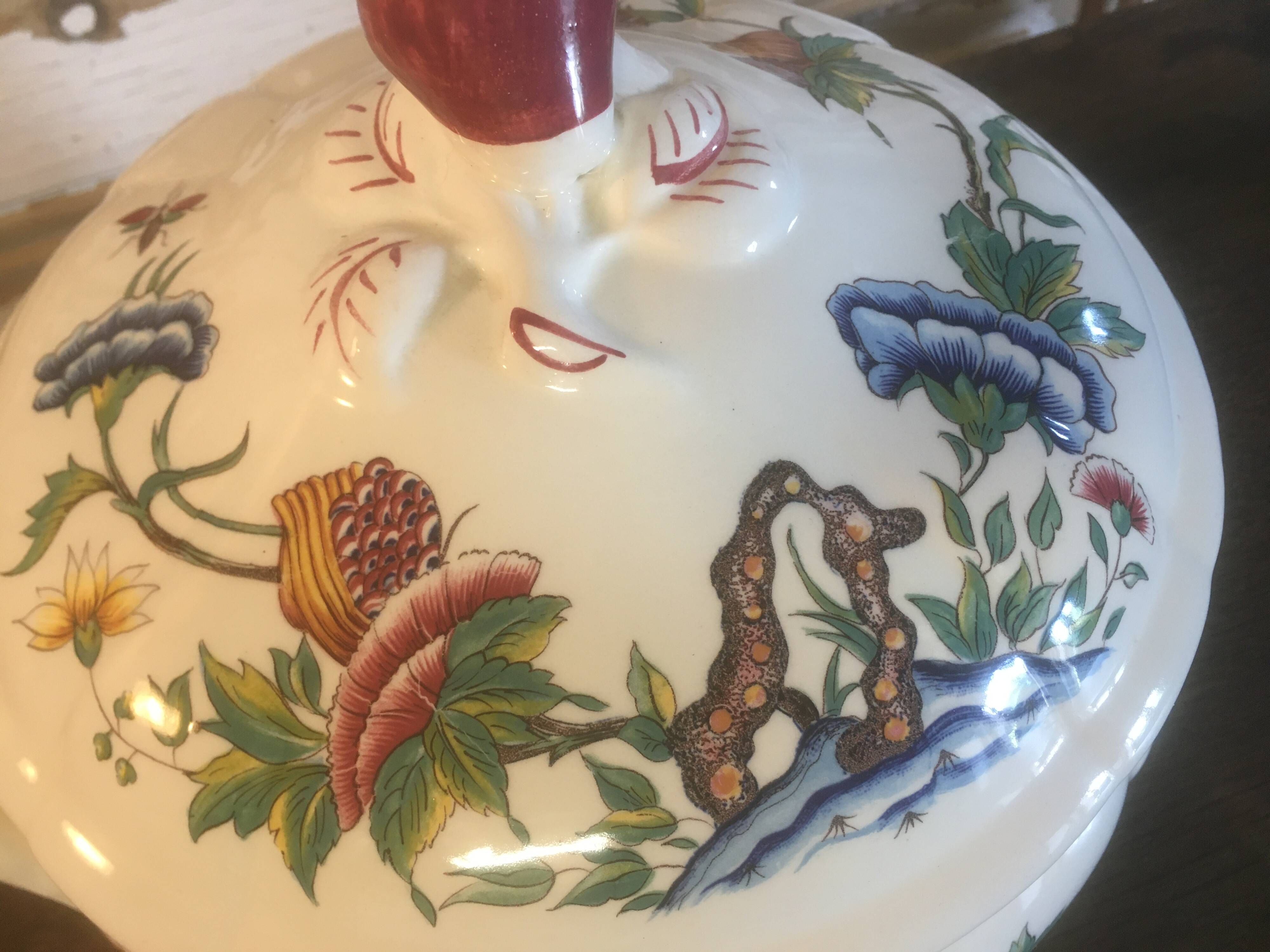 Tureen "Rouen" Sarreguemines France