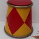 Pouf tabouret cirque