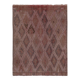 Vintage Turkish kilim handwoven 174x230 cm