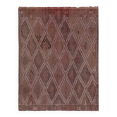 Vintage Turkish kilim handwoven 174x230 cm
