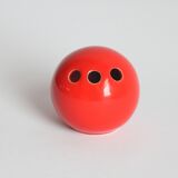 Ball vase with three holes by Pino Spagnolo for Sicart Italy 1960s