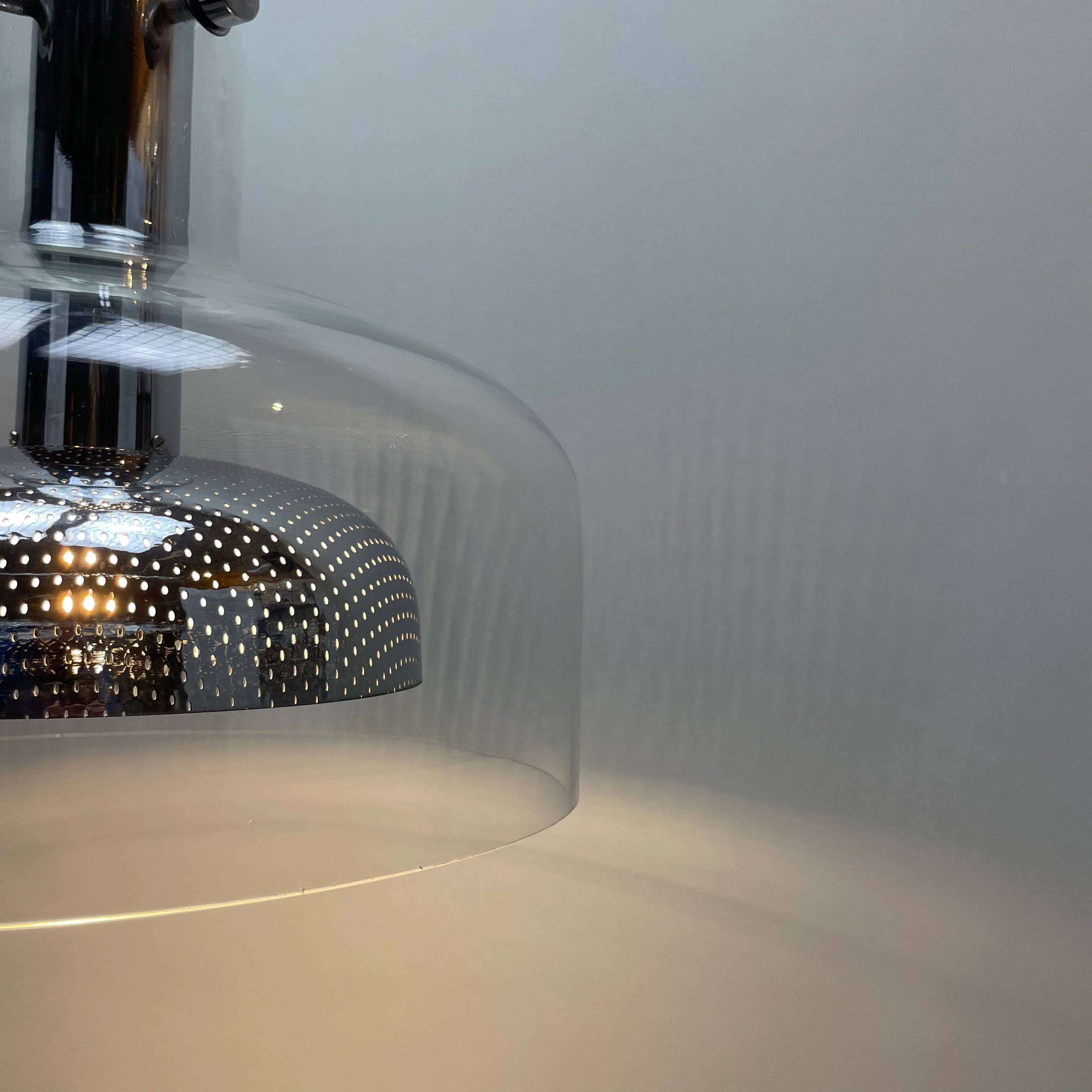 Swedish 'Crystal' suspension by Anders Pehrson for Atelje Lyktan 1970