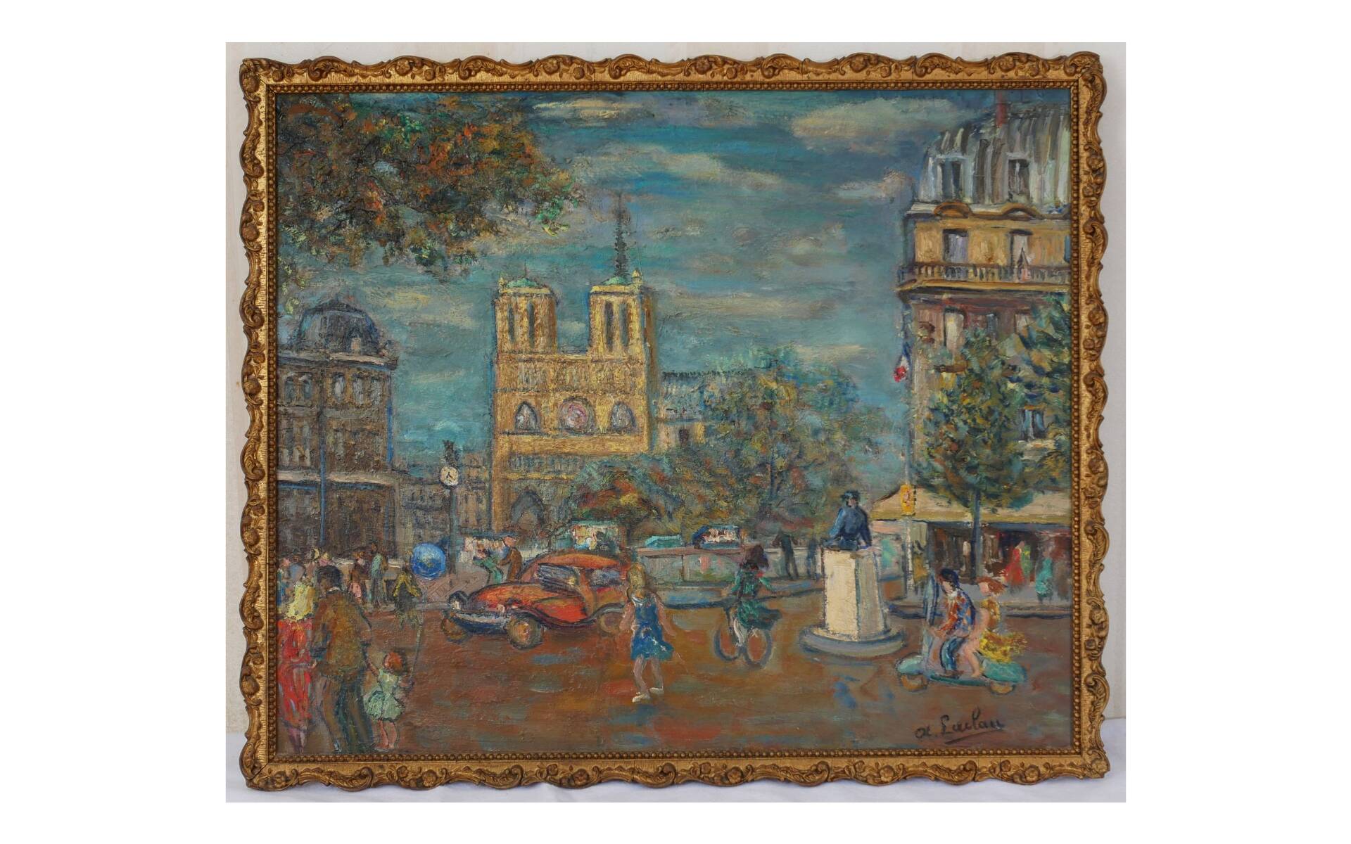 “Place Saint Michel” by Armando Laclau