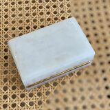 White stone jewelry box