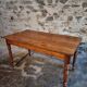 Antique dining table in French cherry wood 1900–1920 – Provincial farmhouse table