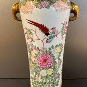Vase en porcelaine émaillé XX siècle