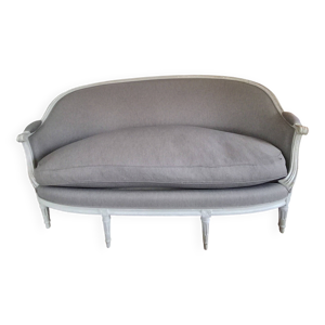 Canapé Louis XVI entièrement