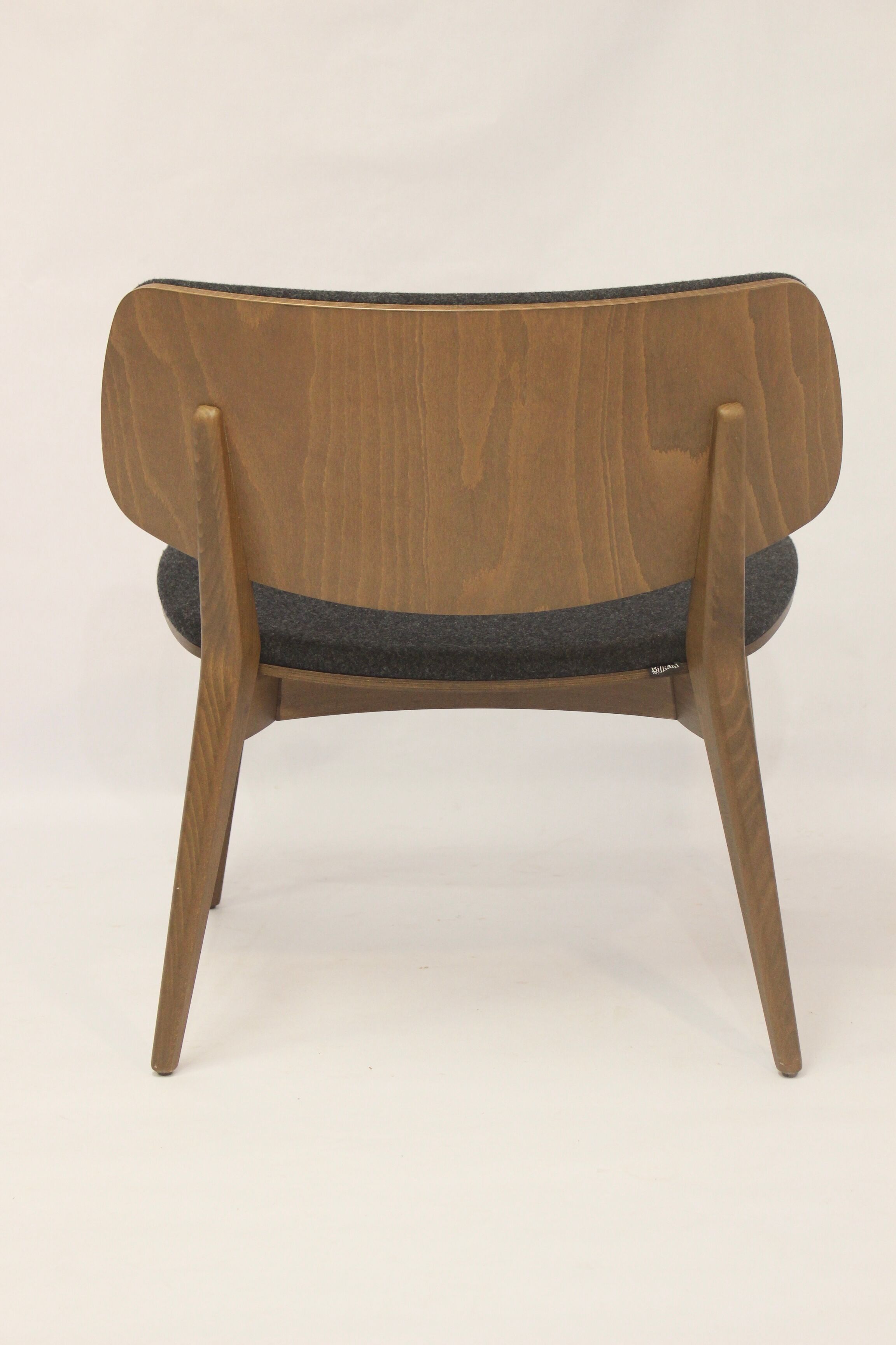 Beech wood armchair in perfect condition creation Emilio Nanni.
