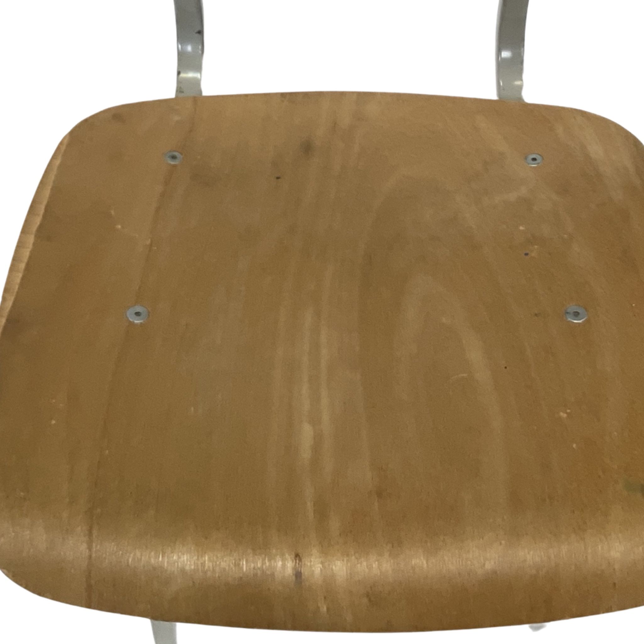 Set of 4 first edition Revolt chairs, Friso Kramer for Ahrend de Cirkel