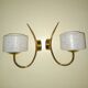 Paire d'appliques vintage