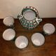 Vintage Vallauris service signed A.Fazio