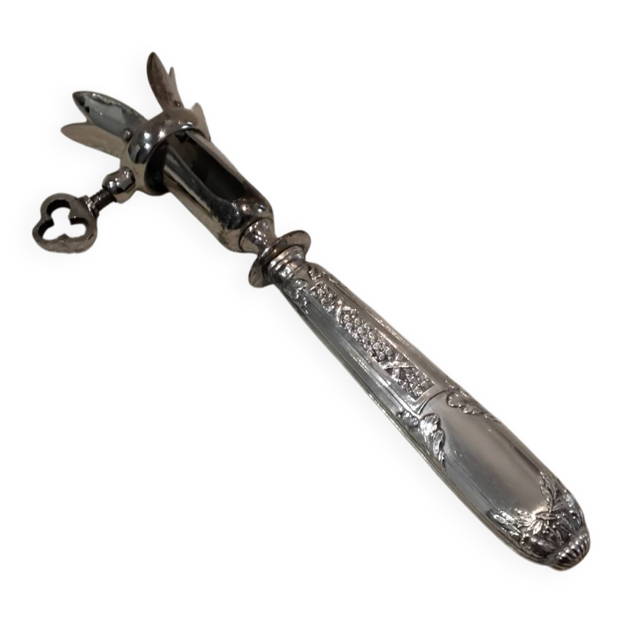 Some silver 950 Minerva style Louis XVI handles 19.8cm
