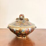 Vintage Brown Stoneware Cassolette Pot by Lucien Talbot de la Borne