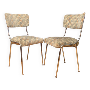 Paire de chaises italie - 1950