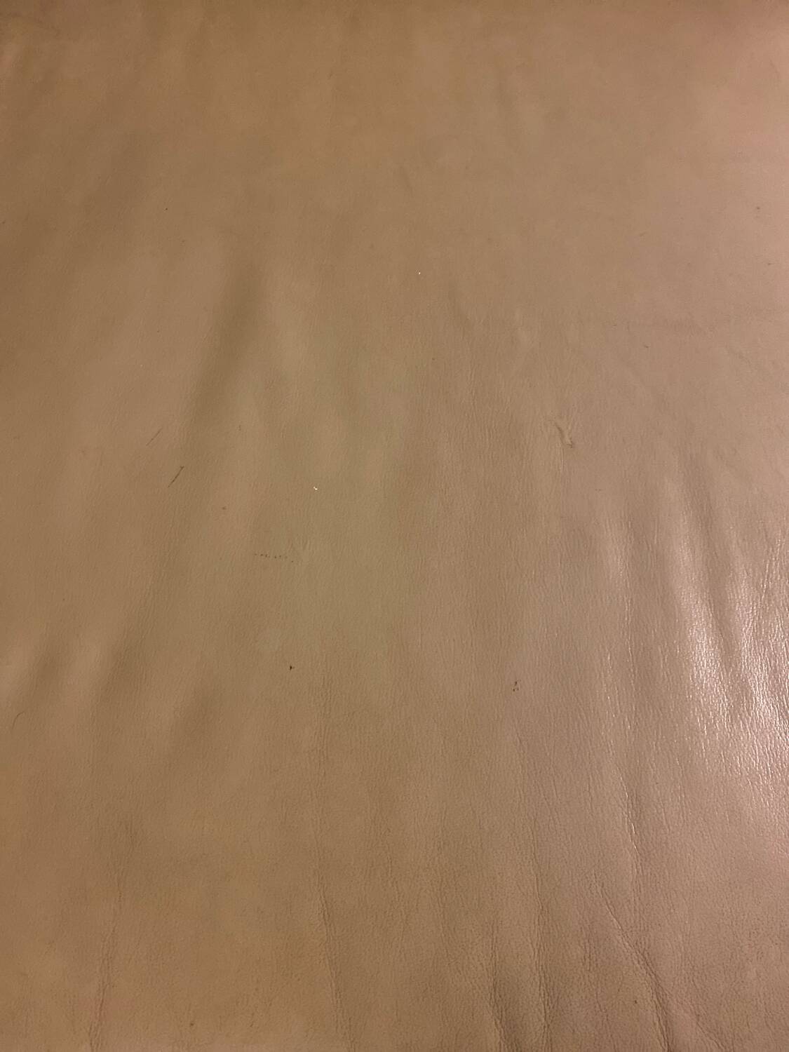 Beige leather canapé by Robin Day for Habitat